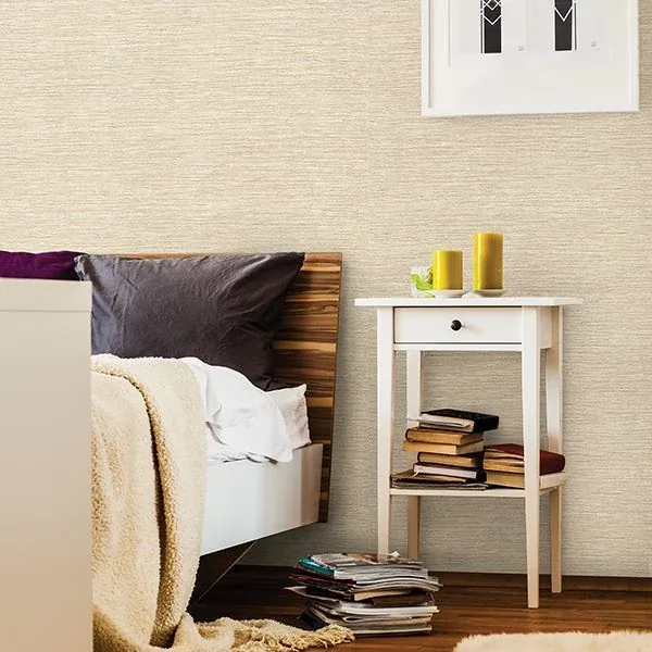 Brewster Home Fashions Jerrie Taupe Grass Slub Wallpaper | Wallpaper Twins Brewster Home Fashions Jerrie Taupe Grass Slub Wallpaper - SKU 2741-6030