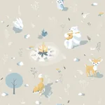 Brewster Home Fashions Jesper Beige Campfire Wallpaper | Wallpaper Twins Brewster Home Fashions Jesper Beige Campfire Wallpaper - SKU 4060-31307