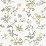 Brewster Home Fashions Jinjur Light Yellow Bird Trail Wallpaper | Wallpaper Twins Brewster Home Fashions Jinjur Light Yellow Bird Trail Wallpaper - SKU 3122-10800