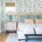 Brewster Home Fashions Jinjur Teal Bird Trail Wallpaper | Wallpaper Twins Brewster Home Fashions Jinjur Teal Bird Trail Wallpaper - SKU 3122-10802