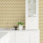 Brewster Home Fashions Joanne Mustard Blox Wallpaper | Wallpaper Twins Brewster Home Fashions Joanne Mustard Blox Wallpaper - SKU 2809-IH18101