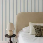 Brewster Home Fashions Johnny Blue Stripes Wallpaper | Wallpaper Twins Brewster Home Fashions Johnny Blue Stripes Wallpaper - SKU 4169-13075
