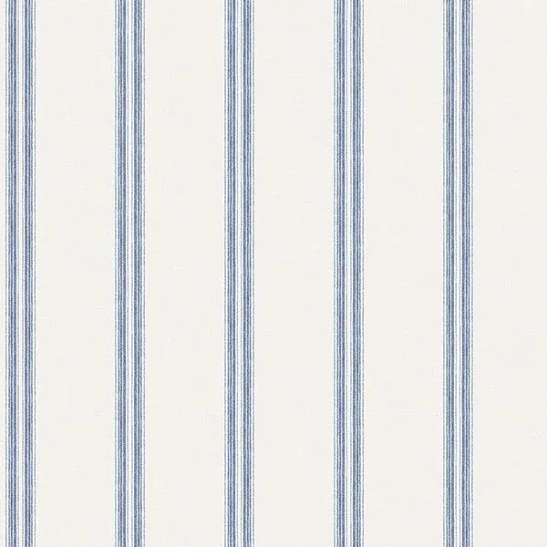 Brewster Home Fashions Johnny Navy Stripes Wallpaper - SKU 3119-13072