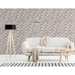 Brewster Home Fashions Jomax Grey Warehouse Brick Wallpaper | Wallpaper Twins Brewster Home Fashions Jomax Grey Warehouse Brick Wallpaper - SKU UW24761