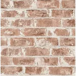 Brewster Home Fashions Jomax Red Warehouse Brick Wallpaper | Wallpaper Twins Brewster Home Fashions Jomax Red Warehouse Brick Wallpaper - SKU UW24760