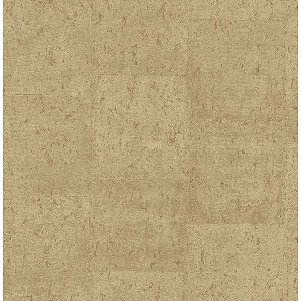 Brewster Home Fashions Jules Light Brown Faux Cork Wallpaper - SKU 2900-24949