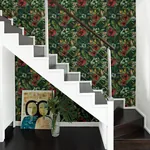 Brewster Home Fashions Kailano Multicolor Botanical Wallpaper | Wallpaper Twins Brewster Home Fashions Kailano Multicolor Botanical Wallpaper - SKU 2979-37216-5