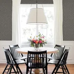 Brewster Home Fashions Kaliko Dark Grey Wood Herringbone Wallpaper - SKU 3123-10110