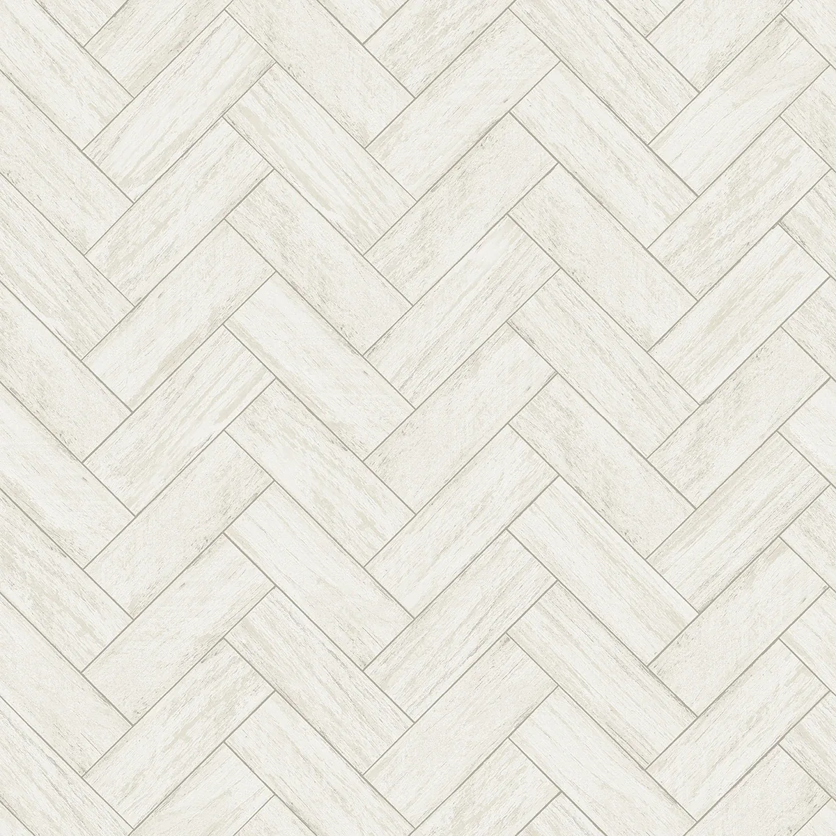 Brewster Home Fashions Kaliko White Wood Herringbone Wallpaper - SKU 3122-10100