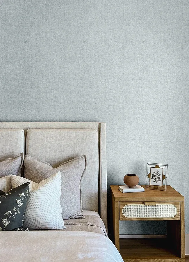 Brewster Home Fashions Kameez Light Blue Texture Wallpaper | Wallpaper Twins Brewster Home Fashions Kameez Light Blue Texture Wallpaper - SKU 4148-27434
