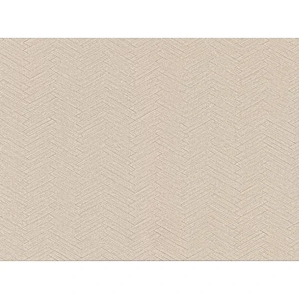 Brewster Home Fashions Karma Beige Herringhone Weave Wallpaper - SKU 2830-2762