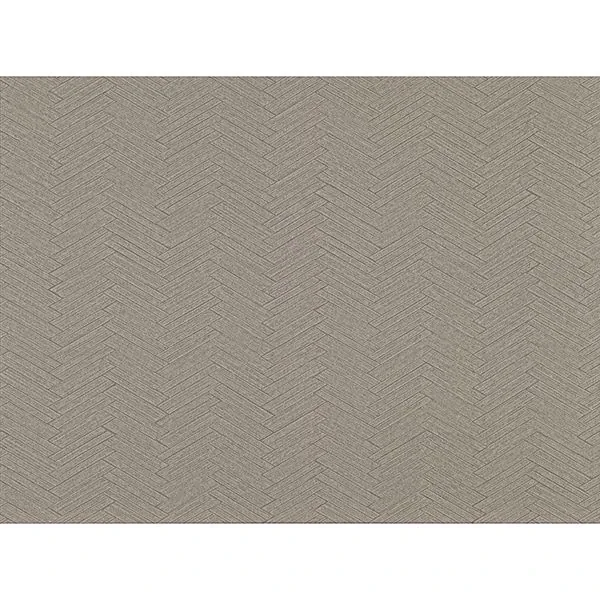 Brewster Home Fashions Karma Brown Herringhone Weave Wallpaper - SKU 2830-2764
