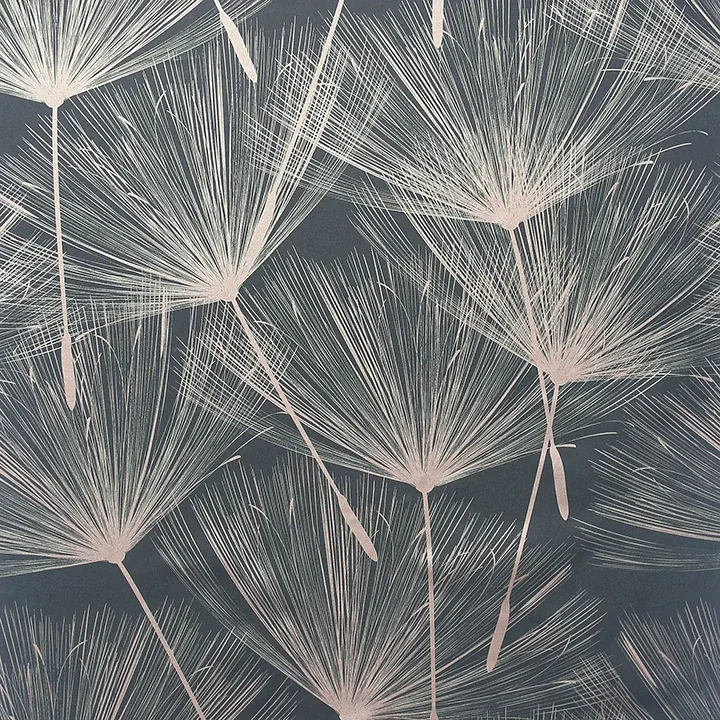 Brewster Home Fashions Kazue Metallic Dandelion Wallpaper - SKU AH920807