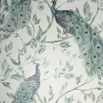 Brewster Home Fashions Keeka Blue Peacocks Wallpaper - SKU AH923708