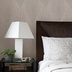 Brewster Home Fashions Keina Beige Fronds Wallpaper | Wallpaper Twins Brewster Home Fashions Keina Beige Fronds Wallpaper - SKU 4035-37553-1