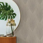 Brewster Home Fashions Keina Beige Fronds Wallpaper | Wallpaper Twins Brewster Home Fashions Keina Beige Fronds Wallpaper - SKU 4035-37553-1