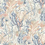 Brewster Home Fashions Kelp Garden Coral Tropical Reef Wallpaper | Wallpaper Twins Brewster Home Fashions Kelp Garden Coral Tropical Reef Wallpaper - SKU 4071-71000