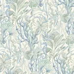 Brewster Home Fashions Kelp Garden Light Blue Tropical Reef Wallpaper | Wallpaper Twins Brewster Home Fashions Kelp Garden Light Blue Tropical Reef Wallpaper - SKU 4071-71003