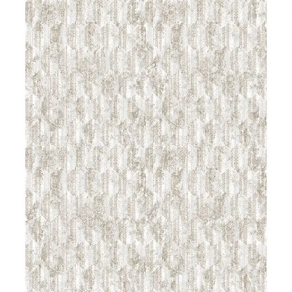 Brewster Home Fashions Kendall Off White Geometric Wallpaper - SKU 2838-IH2214
