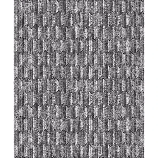 Brewster Home Fashions Kendall Silver Geometric Wallpaper - SKU 2838-IH2218