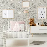 Brewster Home Fashions Kenji Taupe Safari Wallpaper - SKU 4060-139270