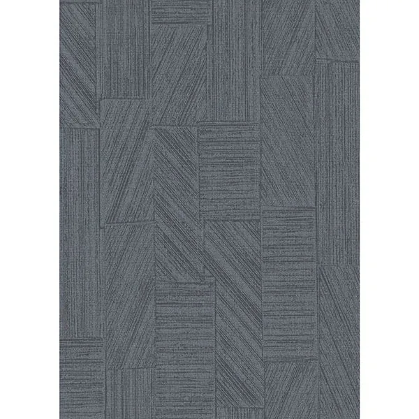 2830-2757 | Kensho Charcoal Parquet Wood Wallpaper