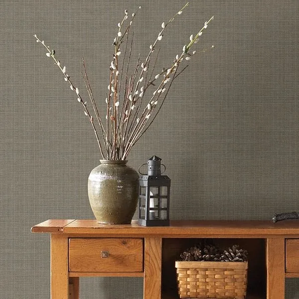 Brewster Home Fashions Kent Brown Grasscloth Wallpaper | Wallpaper Twins Brewster Home Fashions Kent Brown Grasscloth Wallpaper - SKU 3118-016911