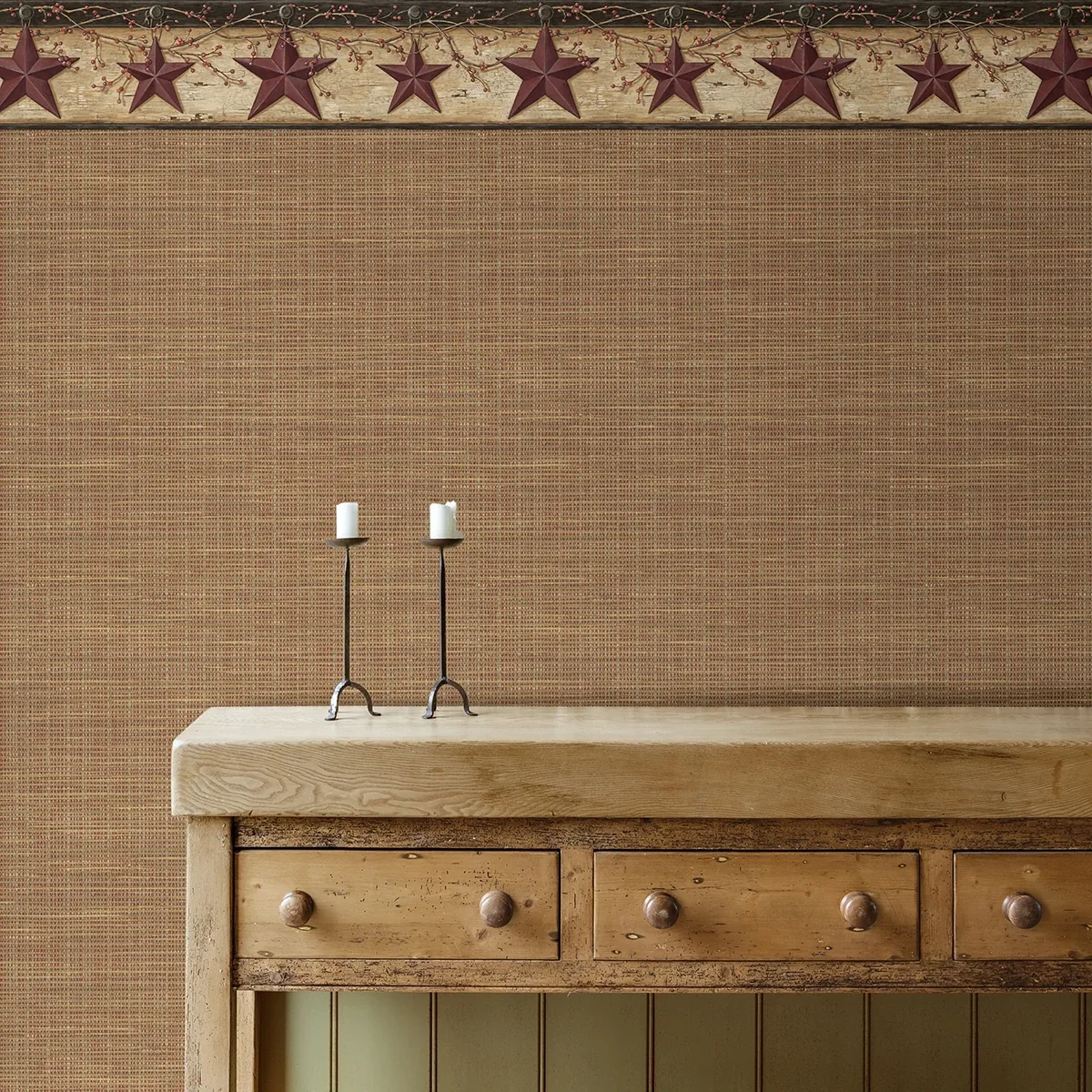 Brewster Home Fashions Kent Red Woven Wallpaper | Wallpaper Twins Brewster Home Fashions Kent Red Woven Wallpaper - SKU 3123-01695