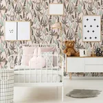 Brewster Home Fashions Kiki Pink Monkeys Wallpaper | Wallpaper Twins Brewster Home Fashions Kiki Pink Monkeys Wallpaper - SKU 4060-139072