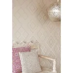 Brewster Home Fashions Kilim Pewter Aztec Diamond Wallpaper | Wallpaper Twins Brewster Home Fashions Kilim Pewter Aztec Diamond Wallpaper - SKU 341711
