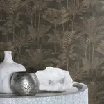 Brewster Home Fashions Kinabalu Black Rainforest Wallpaper - SKU RH555165