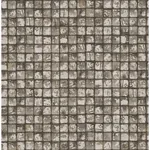 Brewster Home Fashions Kingsley Grey Tiled Wallpaper - SKU 4125-26756