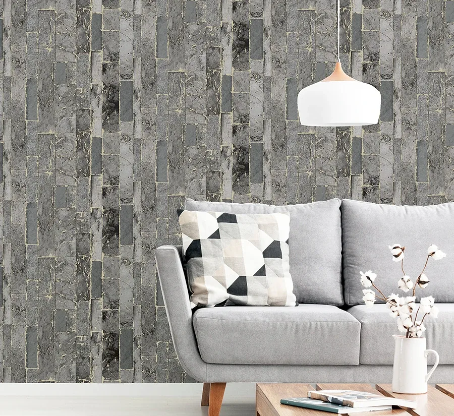 Brewster Home Fashions Kintsugi Black Geometric Wallpaper | Wallpaper Twins Brewster Home Fashions Kintsugi Black Geometric Wallpaper - SKU AH295204