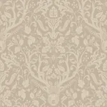 Brewster Home Fashions Kiwassa Light Brown Antler Damask Wallpaper - SKU 4169-12705