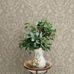 Brewster Home Fashions Kiwassa Sage Antler Damask Wallpaper - SKU 4169-12706