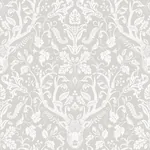 Brewster Home Fashions Kiwassa Taupe Antler Damask Wallpaper - SKU 3118-12701