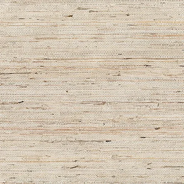 Brewster Home Fashions Kotone Cream Grasscloth Wallpaper - SKU 53-65612