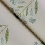 Brewster Home Fashions Kova Aquamarine Floral Crest Wallpaper - SKU 3125-72351