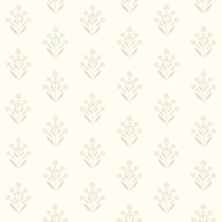 3125-72349 | Kova Dove Floral Crest Wallpaper