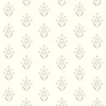 Brewster Home Fashions Kova Light Blue Floral Crest Wallpaper - SKU 3125-72350