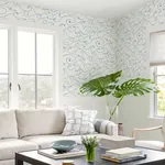 Brewster Home Fashions Kuroshio Light Blue Ocean Wave Wallpaper - SKU 4071-71005
