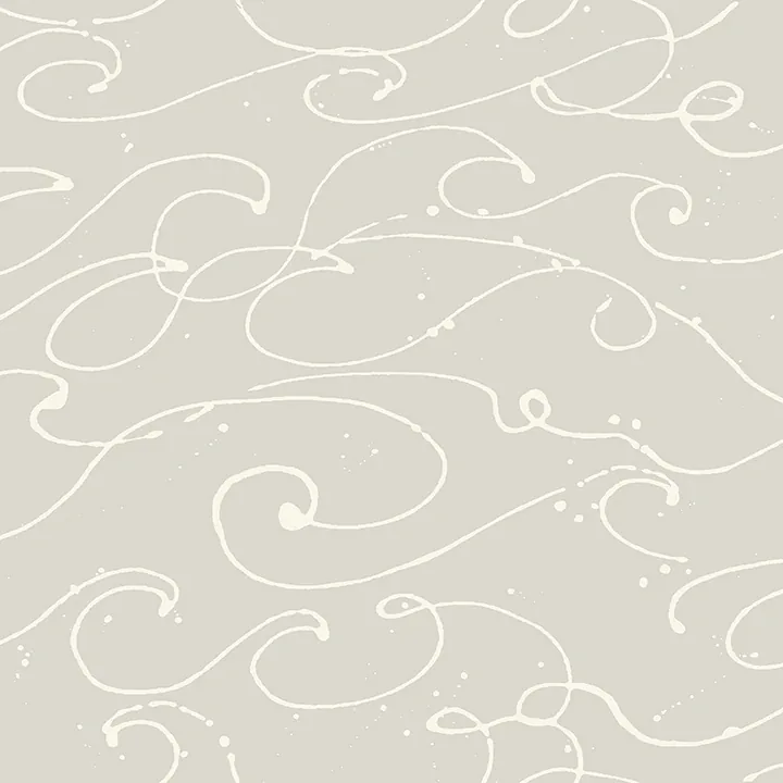 4071-71007 | Kuroshio Taupe Ocean Wave Wallpaper