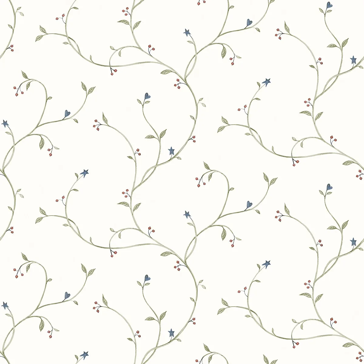 3123-09158 | Kurt Cream Tin Star Trail Wallpaper