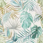 Brewster Home Fashions Lana Aqua Tropica Wallpaper - SKU WLD53132W