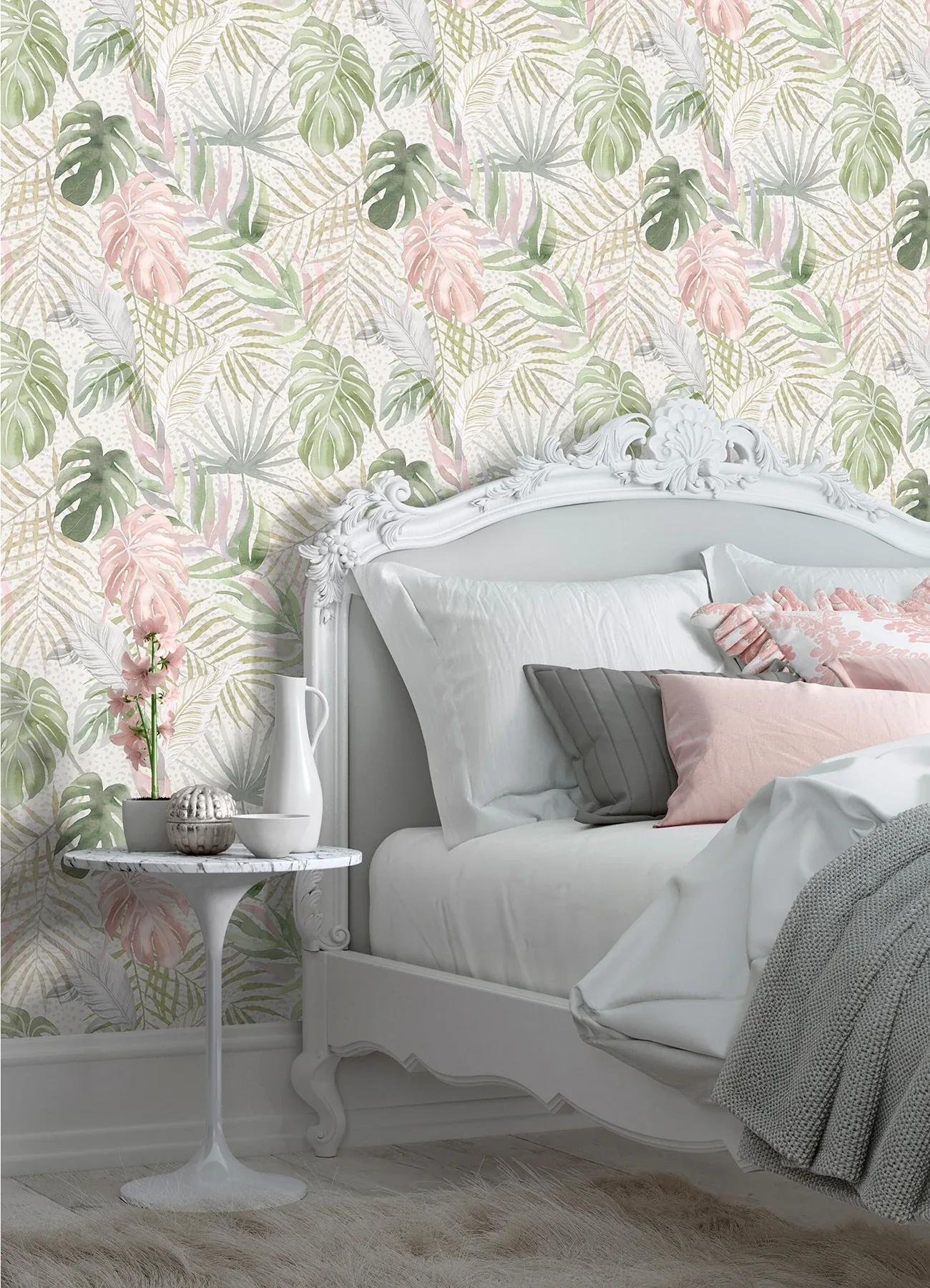 Brewster Home Fashions Lana Sage Tropica Wallpaper - SKU WLD53131W