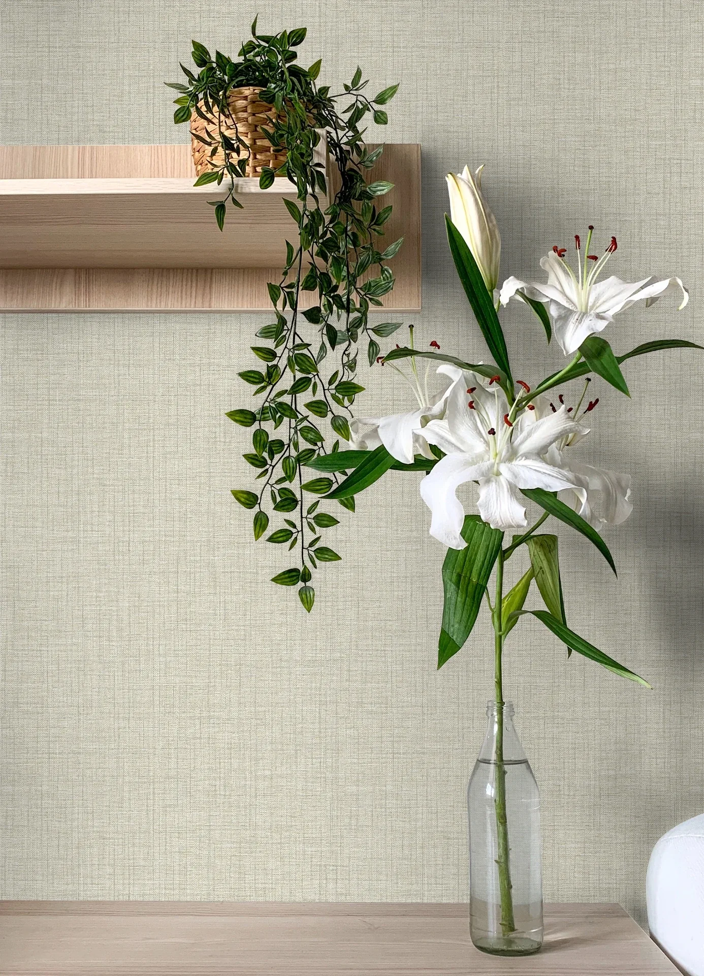 Brewster Home Fashions Lanister Olive Texture Wallpaper - SKU 4157-26236
