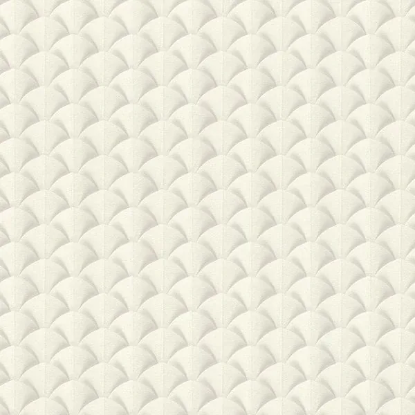 Brewster Home Fashions Lanux Off White Fan Wallpaper - SKU RH611533