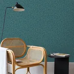 Brewster Home Fashions Larimore Blueberry Faux Fabric Wallpaper - SKU 4144-9116