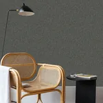 Brewster Home Fashions Larimore Charcoal Faux Fabric Wallpaper - SKU 4144-9117