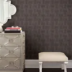 Brewster Home Fashions Larue Brown Block Wallpaper - SKU 2758-87351